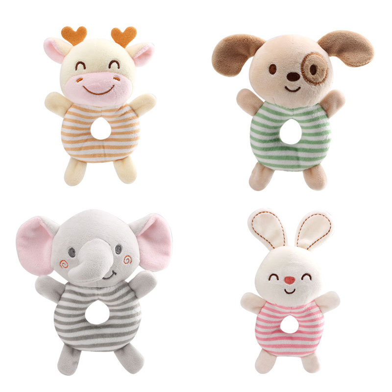 Carriage Bed - New Baby Rattle Toys Cartoon Animals