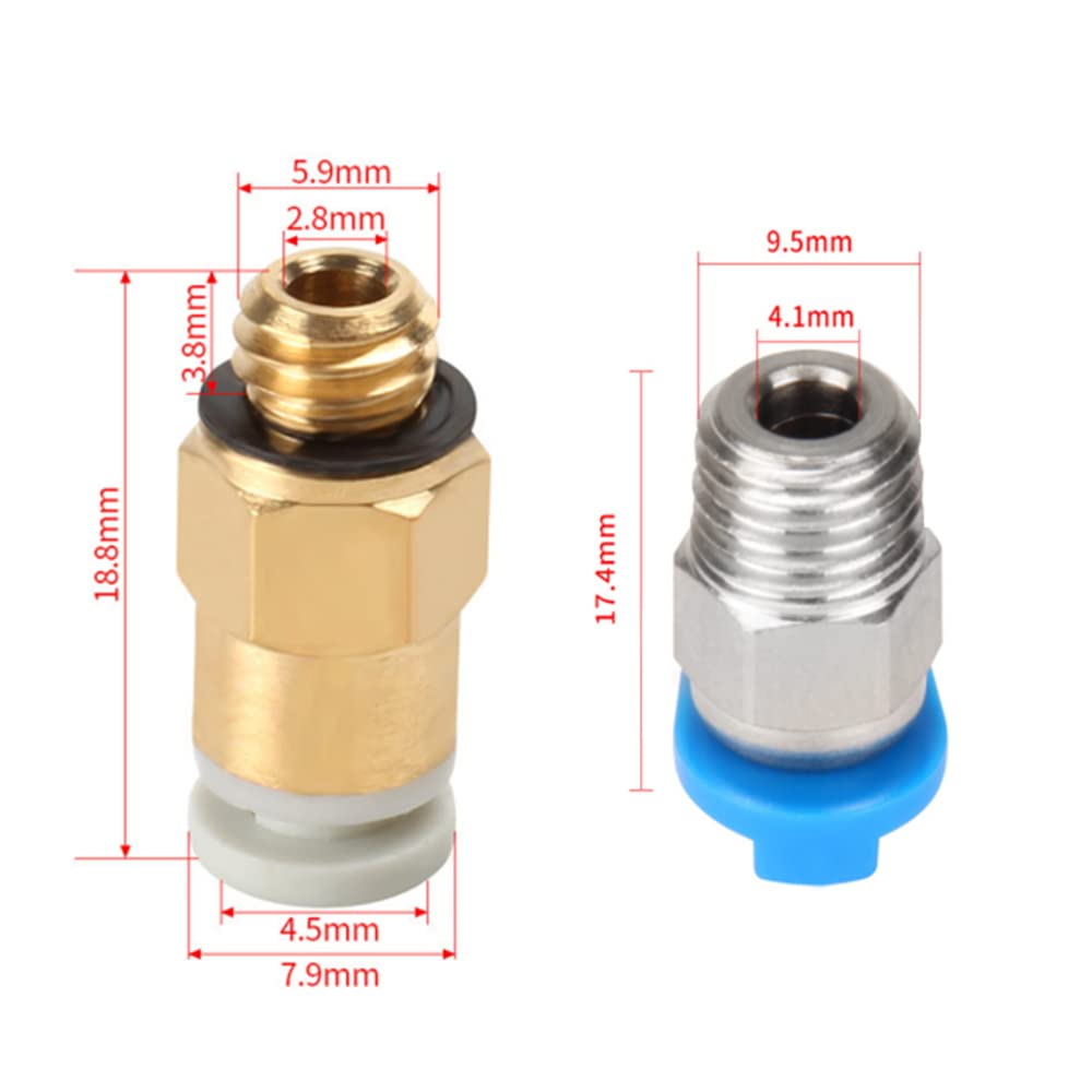 Creality PC4-M6 and PC4-M10 Pn - огляд і ціна Bowden Tube