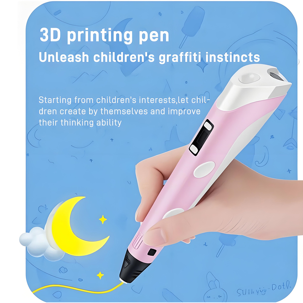 Children 3D Pen 3D Drawing Pri - огляд і ціна Pla Filament