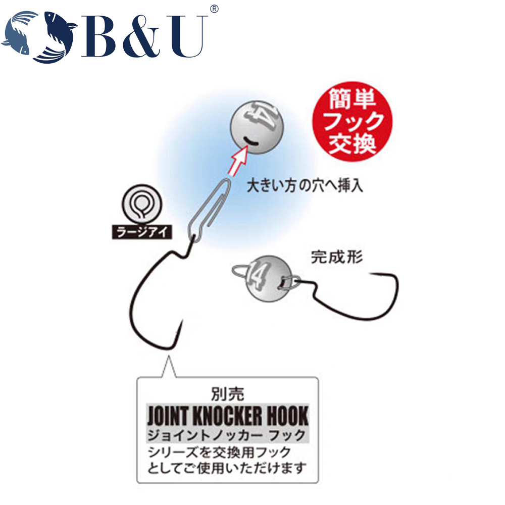 B&U Tungsten 2g 3g 4g 5g 6g 7g - огляд і ціна Nozzle Tungsten