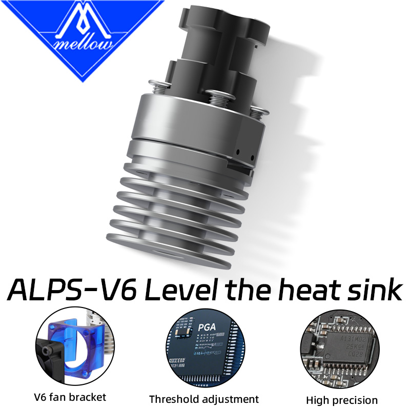 Mellow ALPS-V6 Heatsink Smart  - огляд і ціна Direct Drive Extruder