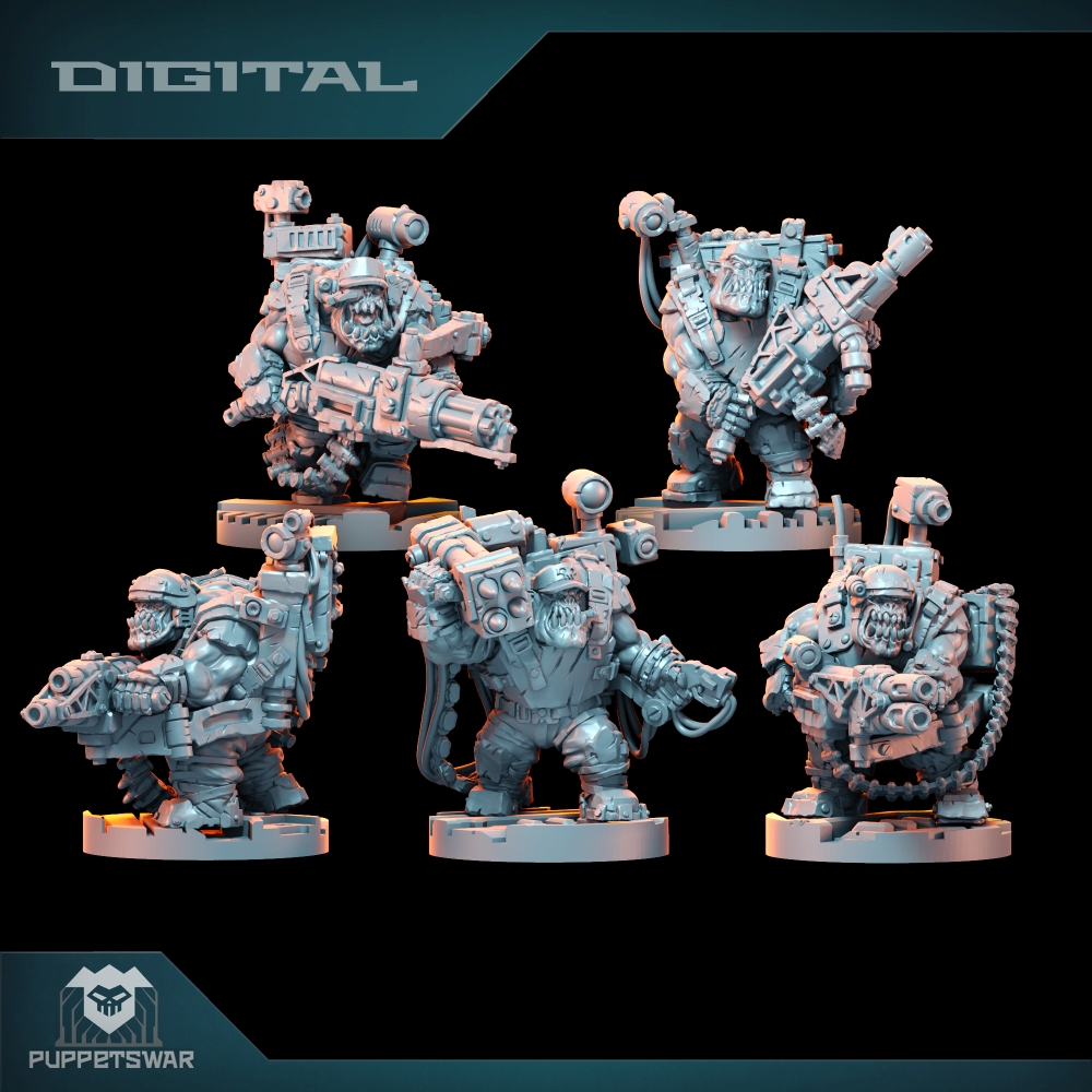 Orc Ultimate Badasses Squad, G - огляд і ціна Resin Printer