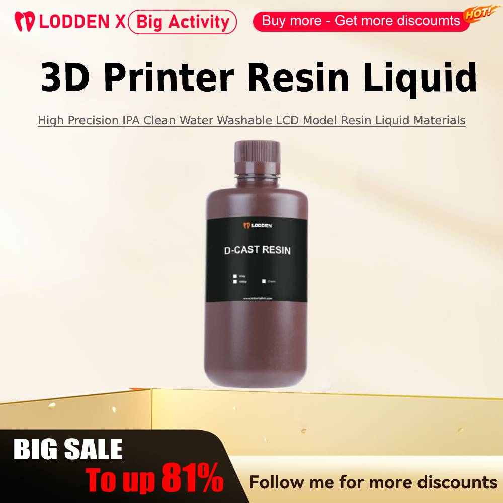 Lodden 3D Printer Resin Liquid - огляд і ціна Resin Printer