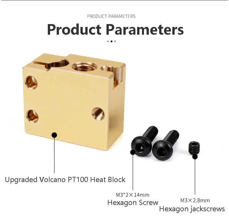 High Quality PT100 Volcano Hea - огляд і ціна Direct Drive Extruder