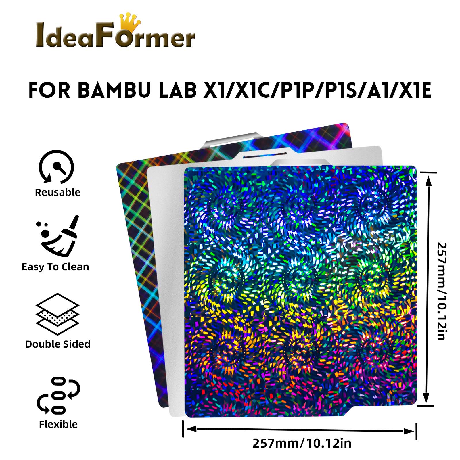Bambulab Build Plate 257x257/1 - огляд і ціна Bowden Tube
