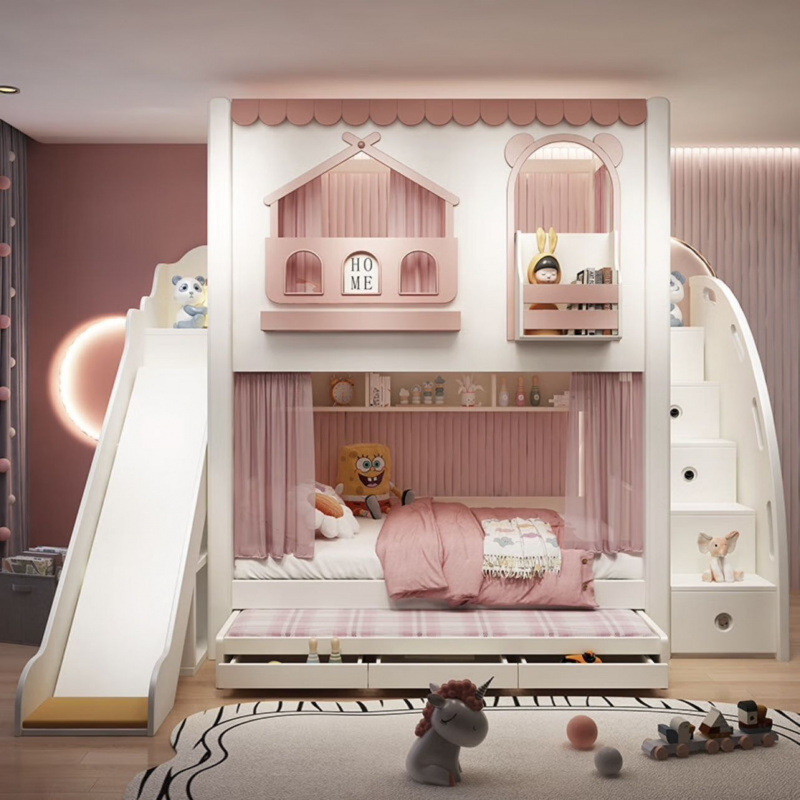 Kids bed girl princess bunk  b - огляд і ціна Carriage Bed