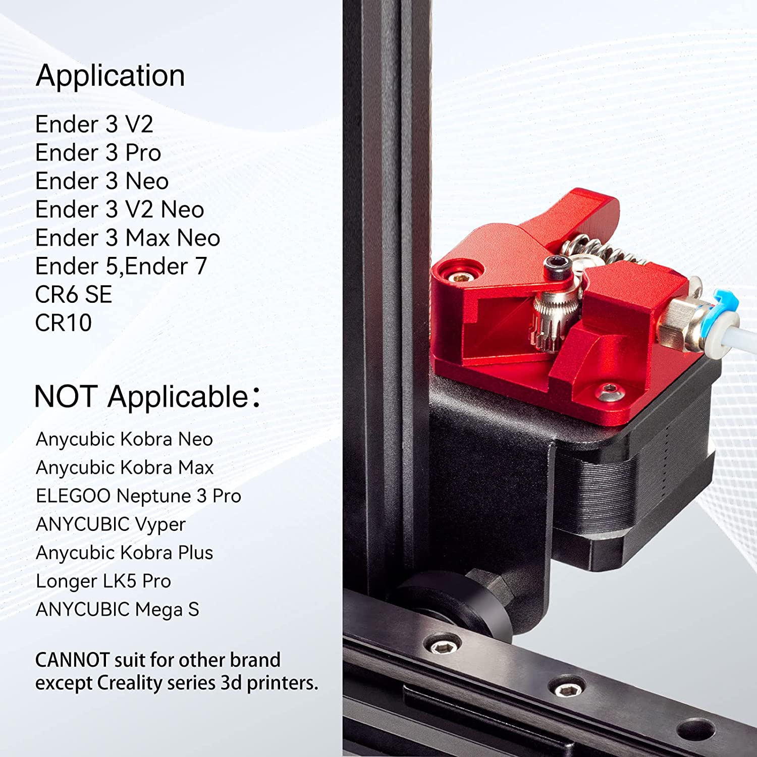 Upgrade Kit Dual Gear Extruder - огляд і ціна Direct Drive Extruder