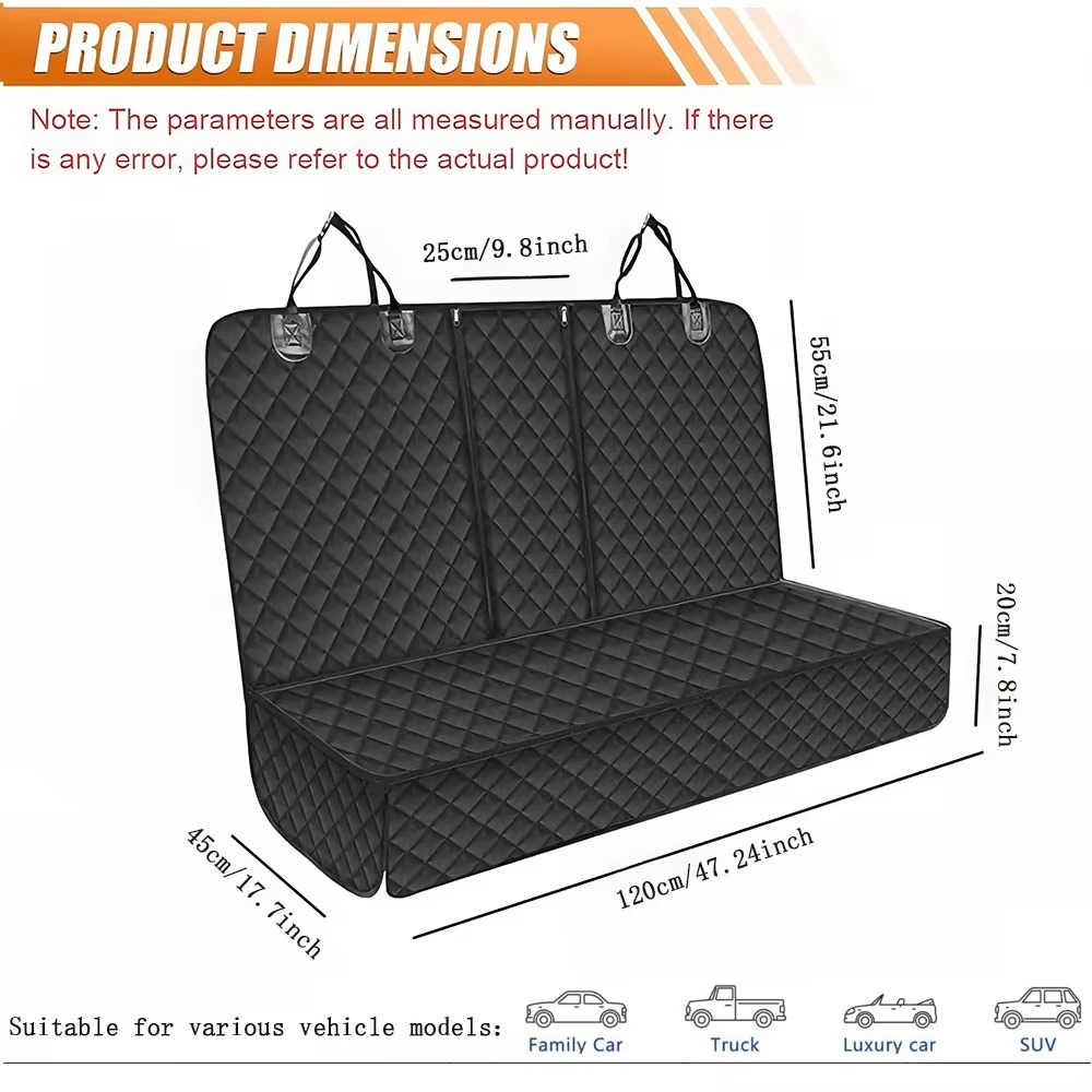 Pet Car Back Seat Cover Scratc - огляд і ціна Carriage Bed