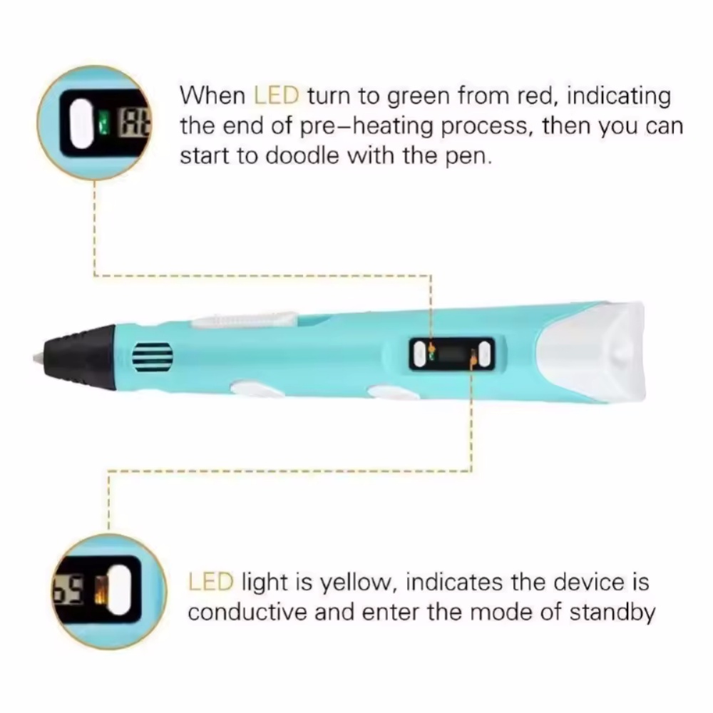 3D Pen For Children 3D Printin - огляд і ціна Pla Filament