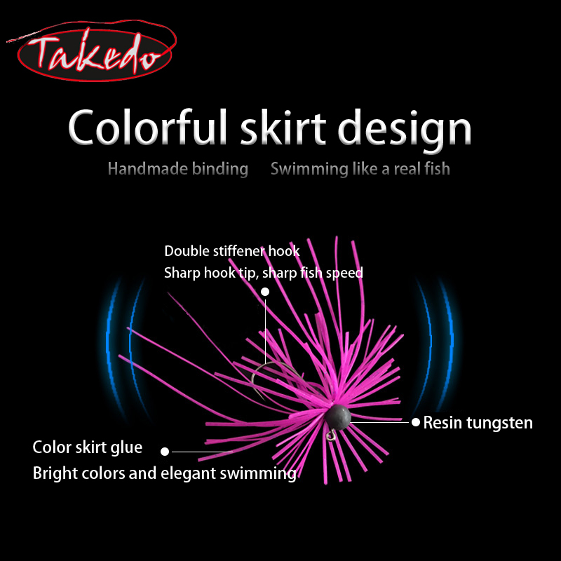 TAKEDO TK114 1.8G - 5G ZITHER  - огляд і ціна Nozzle Tungsten