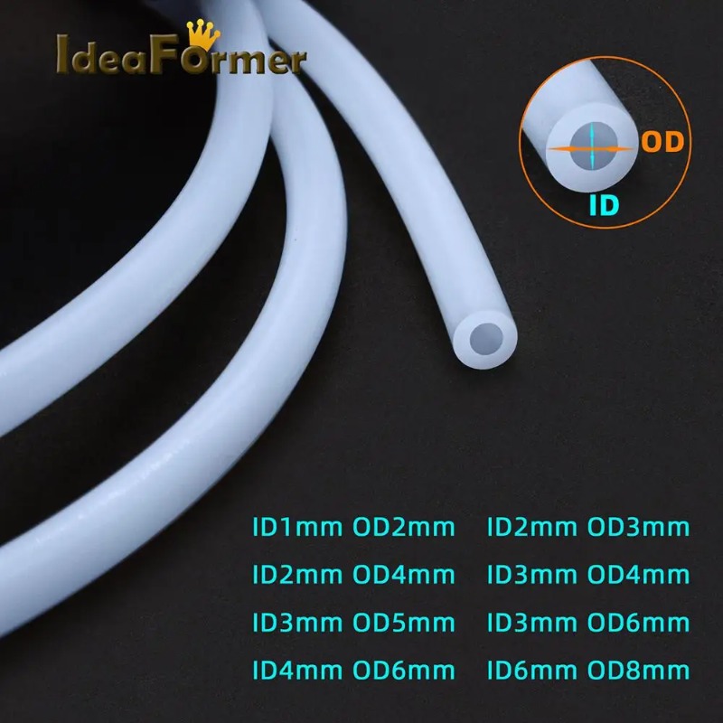 1m Ptfe Tube 1mm 2mm 3mm 4mm 6 - огляд і ціна Bowden Tube