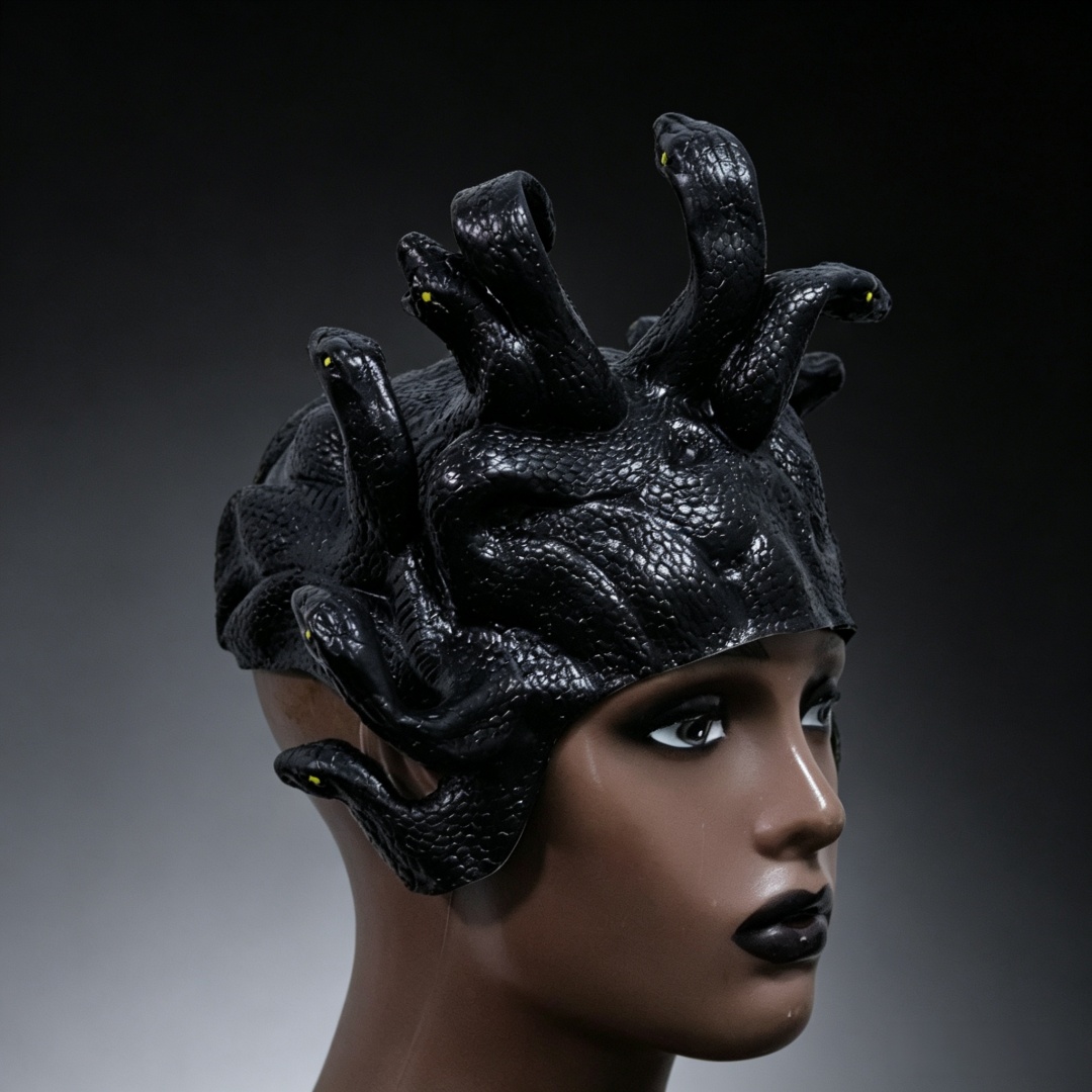 Medusa latex wig mask,Horror s - огляд і ціна Cobra Extruder