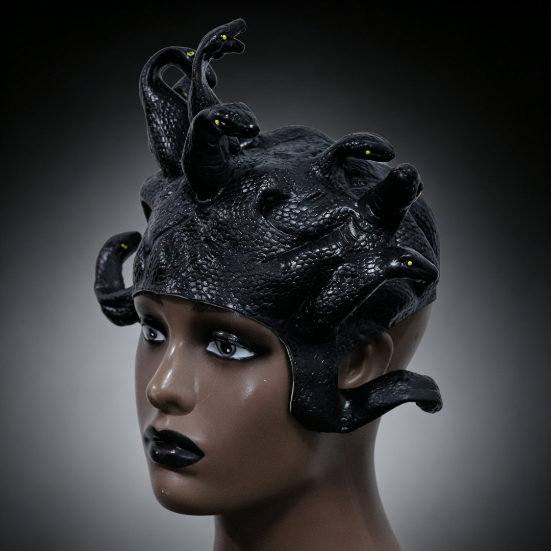 Snake Shaped Wig Mask For Wome - огляд і ціна Cobra Extruder