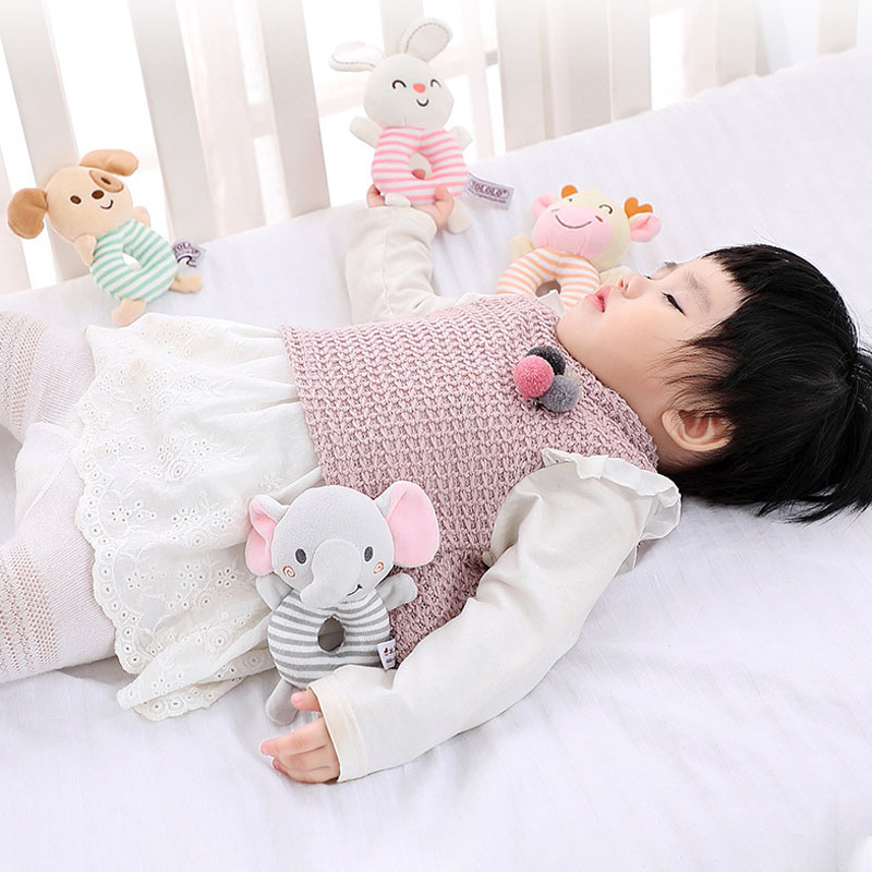 New Baby Rattle Toys Cartoon A - огляд і ціна Carriage Bed
